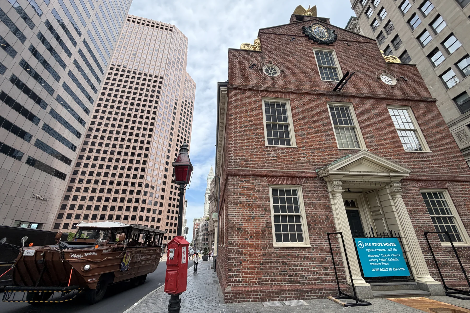 Pull-station at the Freedom Trail